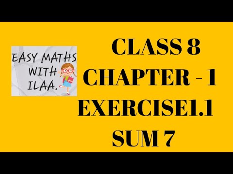 Ex 1.1  Sum -7.