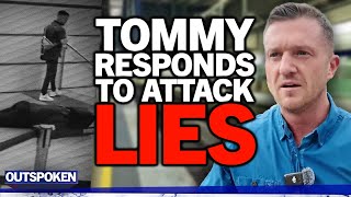 “Don’t let them do that” Tommy Robinson hits back at claims he was aggressor in train station attack