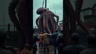 Biggest Octopus caught By Fishermen in The Hidden AI SEA #ai