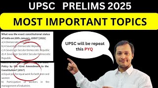 MOST IMPORTANT TOPICS FOR UPSC PRELIMS 2025   42ND CONSTITUTION