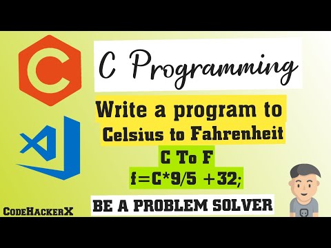 Write a program to Covert Celsius to Fahrenheit | C Series