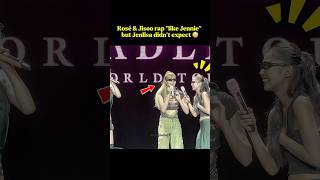 Jenlisa hyping Jisoo & rosé rapping 🔥 #blackpinkedit #jennie #jisoo #lalisa #rosé