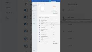 Pin Your MOST IMPORTANT Microsoft Word Documents for Easy Access! #shorts #mswordtraining #msword