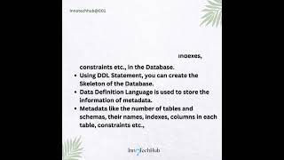 Data Definition language (DDL commands) #DDL #ddlcommands #dbms #database