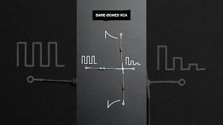 Simple three part VCA (using diodes as voltage controlled resistors) #synth #electronics