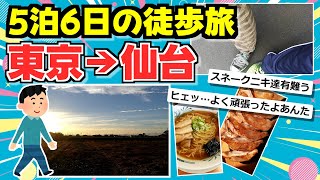 【旅スレ】東京から仙台の水族館まで徒歩で【徒歩ニキ】