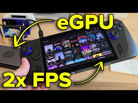 ROG ALLY X eGPU & Setup Guide! (GPD G1 2024)