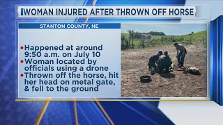 Woman Injured After Thrown Off Horse