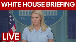 LIVE | White House  holds press briefing amid DOGE cuts bill, questions about Jeffrey Epstein file