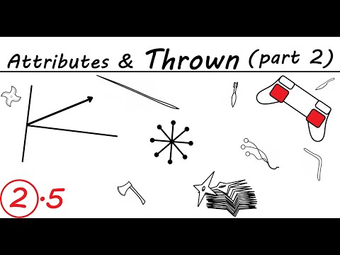 Building on Skyrim 2.5: Damage Calculation, Scaling & Requirements, Throwing Skill Tree, Inventory