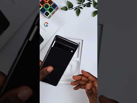 Pixel 7 Pro Obsidian Unboxing! #pixel7pro #googlepixel #pixel7 #teampixel