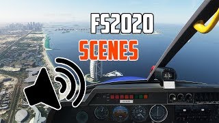 NEW FSX 2020 ALL SOUND SCENES 4K 60FPS