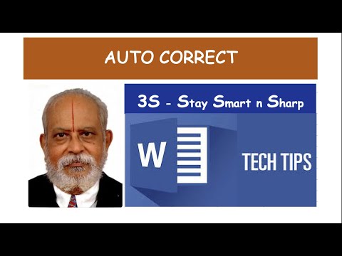 # 042 TCA on W for Word Autocorrect Work Smart