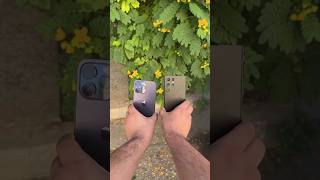 iPhone 15 pro and samsung S23 ultra #compare #s23ultra #iphone15pro #newtrick