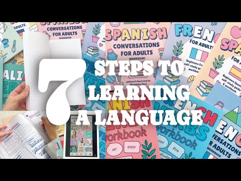 Learn a language in 7 steps - self-study plan