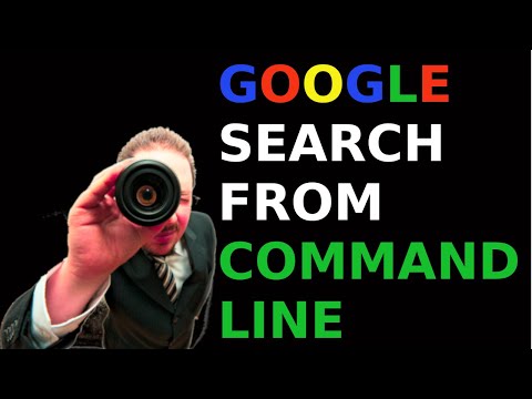 How To Run Google Search On Your Terminal