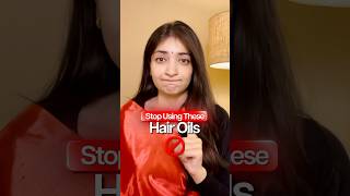 Stop Using These Hair Oils ❌