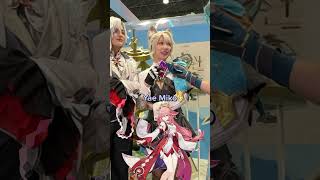Xiao interviews Lynette, Arlecchino, and Lyney #xiao #lyney #lynette #arlecchino #nycc #xiaocosplay
