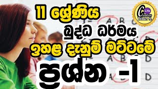 10 හා 11 බුද්ධ ධර්මය දෙවන වාර විභාගයට පාඩම් | grade 11 buddhism 2nd term test