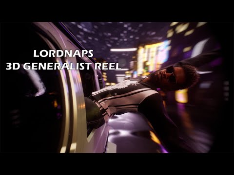 lordnaps 2024-25 3D Generalist Showreel