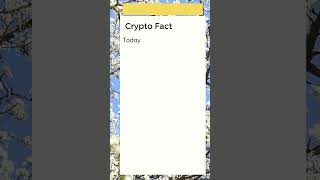 Bitcoin Fun Fact