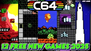 Brand New Commodore 64 Games 2025 (Download Links) #commodore64 #c64 #c64games