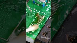 Satisfying OLED Screen Replacement #shorts #microsoldering #smdsoldering #fpvrepair #bandifpv #asmr