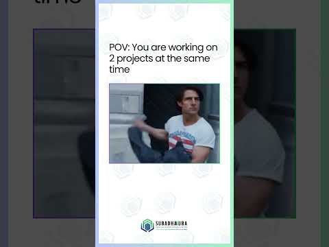 POV: You are working on 2 projects at the same time. 🚀😅Two projects, no problem!#Salary