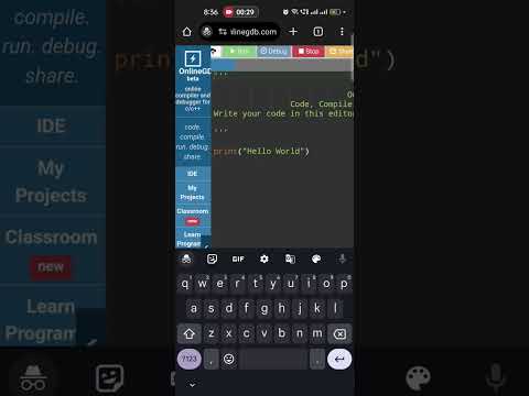 Execute Python Online #python #programming