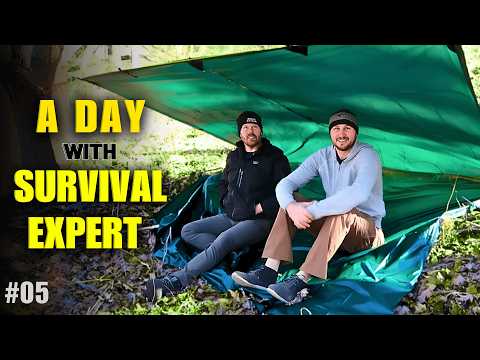 I Spent a Day with Survival Expert! I am NOT READY!