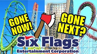 The Next Coaster to Get The AXE in Every Six Flags/Cedar Fair Park - 1 Year Later
