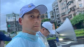 0725直播4：侯友宜市長冒大雨陪葉元之車掃拜票