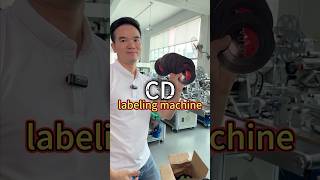 How to the CD labeling machine #labelingmachine #labelingmachinemanufacturer