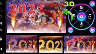 happy new year status video editing/happy new year video edit kaise karen/kinemaster video editing