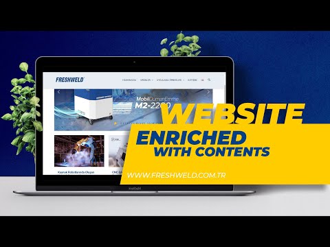 Fume Extraction website Enriched with Visually Contents. Duman Emme Sistemleri İnternet Sitesi