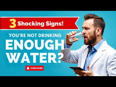 3 Shocking Signs You're Not Drinking ENOUGH Water for Your Body