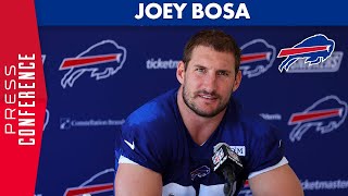 Joey Bosa Meets With The Media After His First Training Camp Practice! | Buffalo Bills
