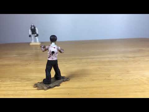 Taunting a Zombie... with teleportation  (stop-motion) 5 23 2020