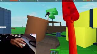 raiding in a hood customs game with handcam! #dahoodraid #roblox #dahood #viral