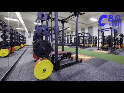 Project photos for gym rubber flooring rolls 360 training rubber tiles CBQ www.qingdaocbq.com