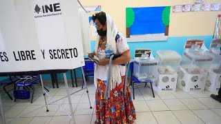 Mexico's Lopez Obrador suffers setback in mid-term elections marred by violence