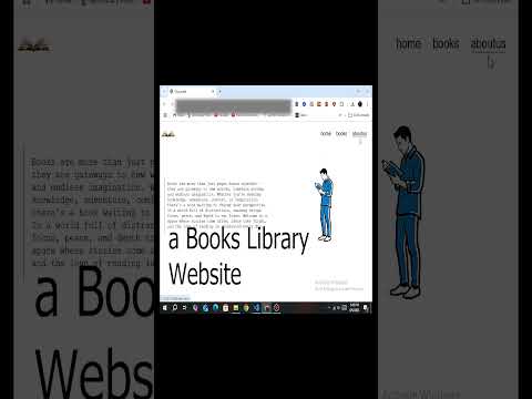 Building A Books Library Website In Html Css And Javascript - Website Projects