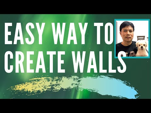 How To Easily Create Walls In Sketchup