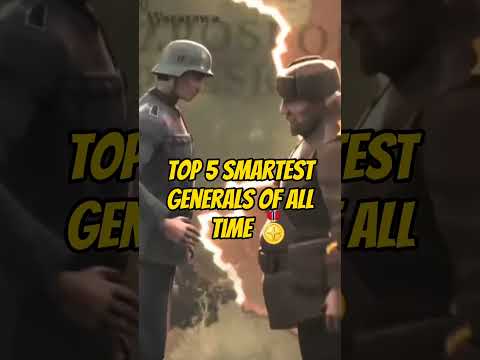 Top 5 smartest generals of all time 🎖#shorts #smart #military #viral