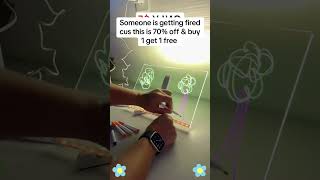Creative Drawing on LED Light Board#LEDart #lightboarddrawing #creativeart #glowingart
