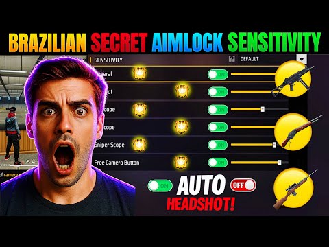 ✅2025 Free Fire Sensitivity Settings for Smooth Headshots📱 (All RAM Devices)🎮
