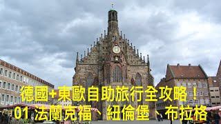 ❄️德捷匈斯奧自由行 01✈️法蘭克福機場交通～紐倫堡老城區🏰～布拉格廣場、德國🇩🇪ICE 、Flixbus、東歐自助