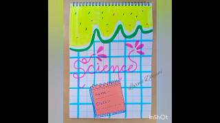 Creative Cover Page Idea ✨ #coverpage  #shorts #lettering #creative #calligraphy #viralvideo #viral