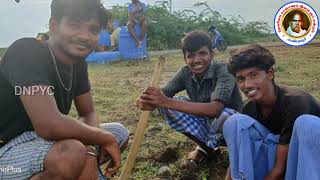 பாண்டியூரில் மரம்நடுதல் தேவநேயப் பாவாணர் இளைஞர் நற்பணி மன்றம்