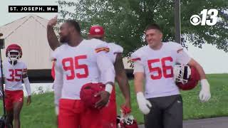 Kansas City Chiefs walk into first day of training camp